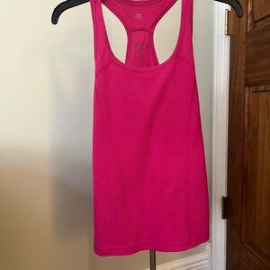Old Navy Pink Fitted Sleeveless Tank